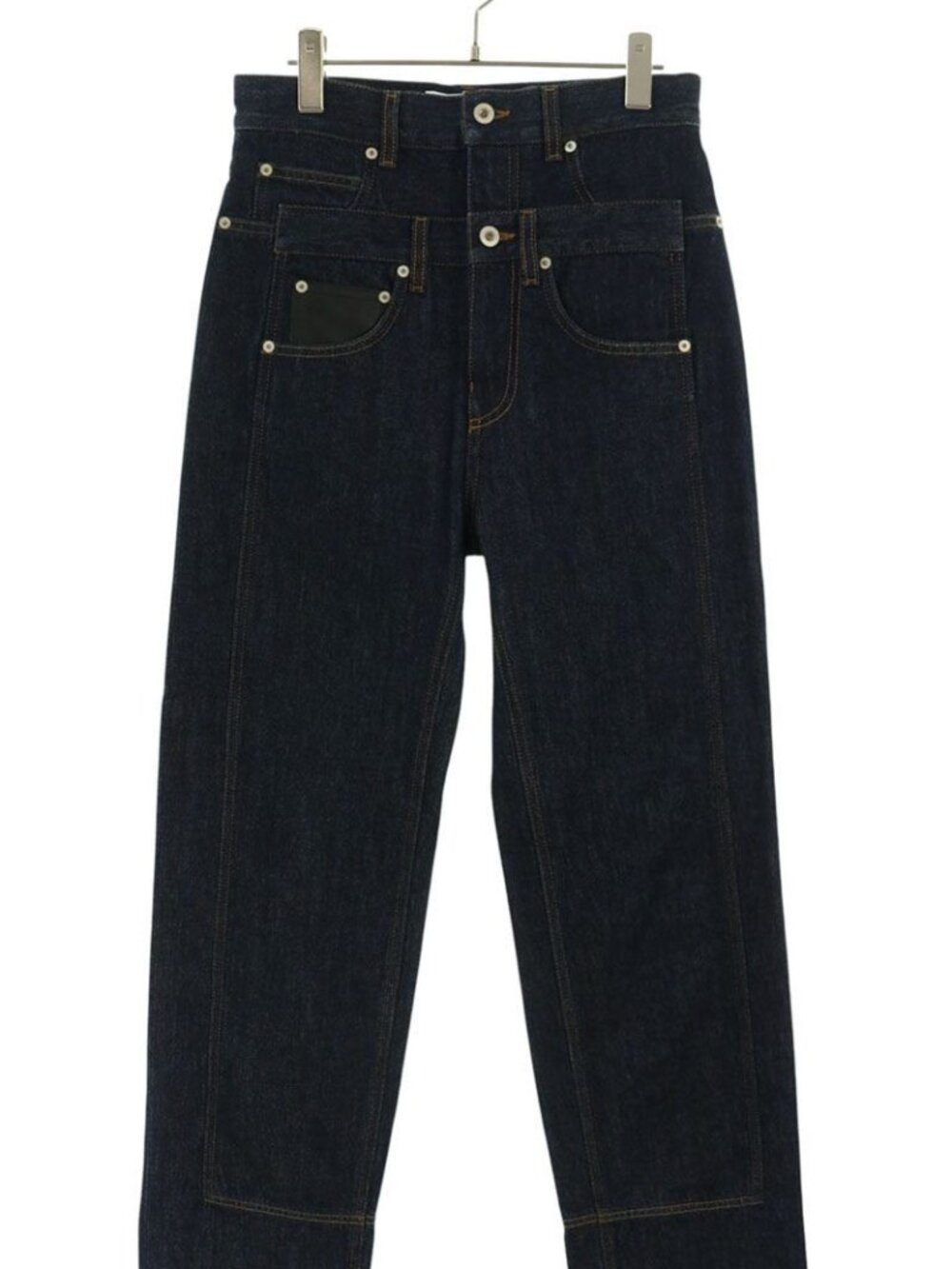 Loewe Docking Trompe L'irigite Denim Pants 44